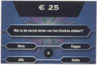 vragenkaart voor 25 Euro vragenkaart voor 25 Euro